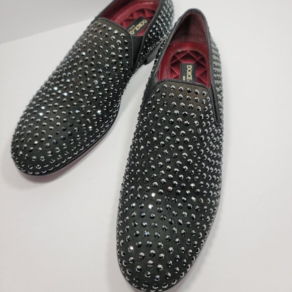 ❤ Sale❤ DOLCE & GABBANA Pre-Owned Diamond Studded dress shoe - Picture 1 of 12